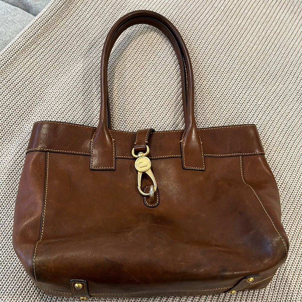 Leather dooney and Bourke